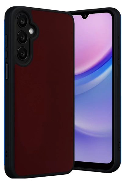 Samsung Galaxy M15 Kılıf Aras Deri Kapak - Bordo
