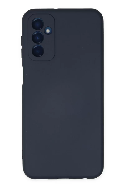 Samsung Galaxy M23 Kılıf Nano içi Kadife Silikon - Lacivert