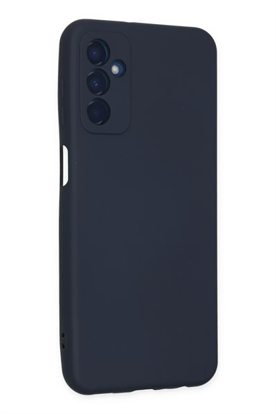 Samsung Galaxy M23 Kılıf Nano içi Kadife Silikon - Lacivert