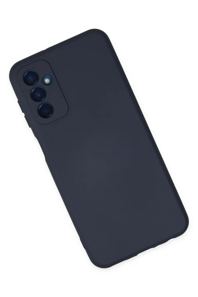 Samsung Galaxy M23 Kılıf Nano içi Kadife Silikon - Lacivert