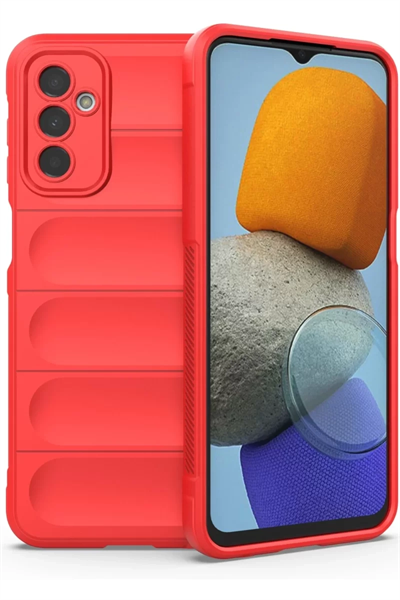 Samsung Galaxy M23 Kılıf Optimum Silikon - Kırmızı
