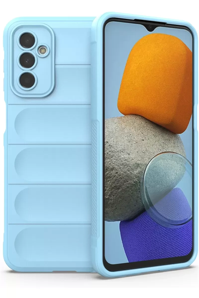 Samsung Galaxy M23 Kılıf Optimum Silikon - Sky Blue