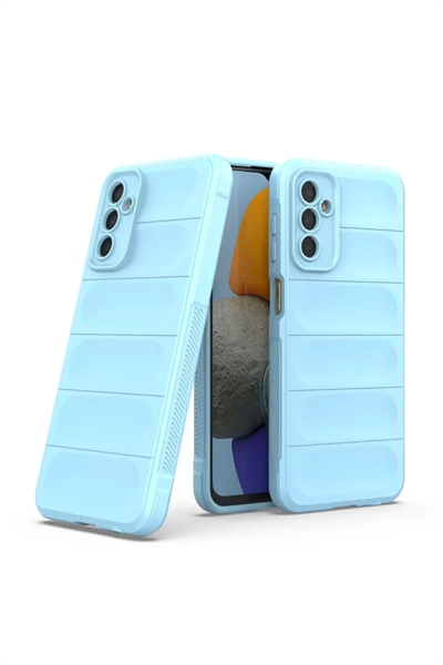 Samsung Galaxy M23 Kılıf Optimum Silikon - Sky Blue