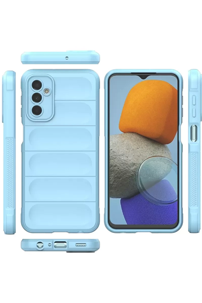 Samsung Galaxy M23 Kılıf Optimum Silikon - Sky Blue