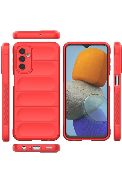 Samsung Galaxy M23 Kılıf Optimum Silikon - Kırmızı