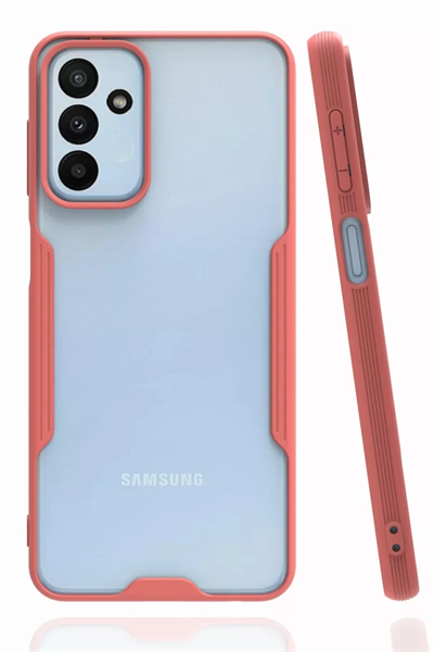 Samsung Galaxy M23 Kılıf Platin Silikon - Pembe