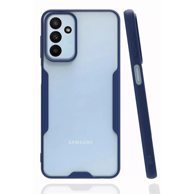 Samsung Galaxy M23 Kılıf Platin Silikon - Lacivert