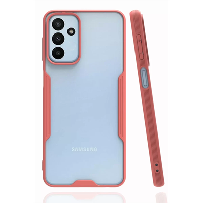 Samsung Galaxy M23 Kılıf Platin Silikon - Pembe