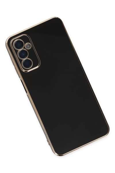 Samsung Galaxy M23 Kılıf Volet Silikon - Siyah