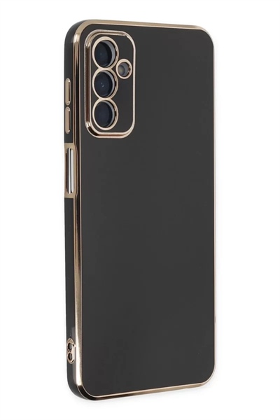 Samsung Galaxy M23 Kılıf Volet Silikon - Siyah