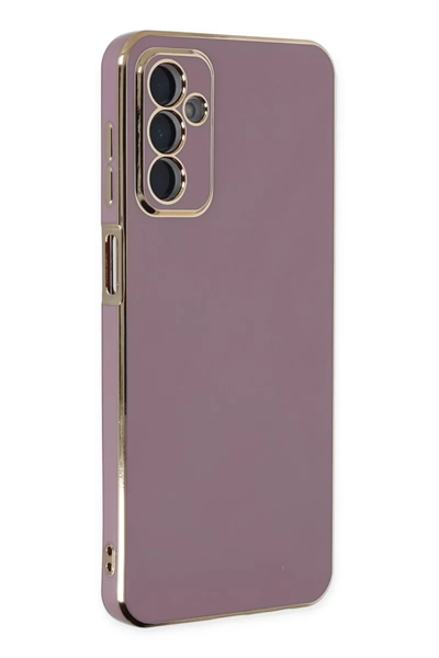 Samsung Galaxy M23 Kılıf Volet Silikon - Mor