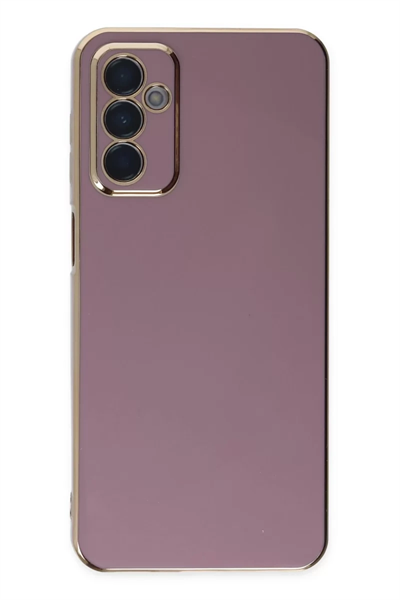 Samsung Galaxy M23 Kılıf Volet Silikon - Mor