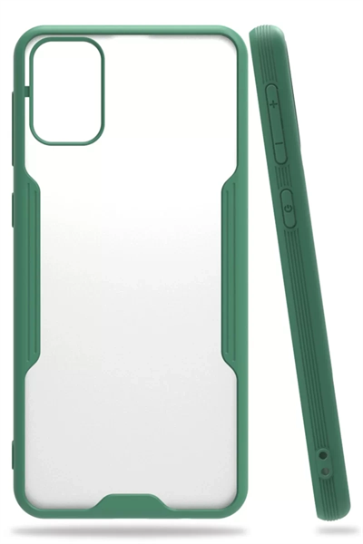 Samsung Galaxy M31 Kılıf Platin Silikon - Yeşil