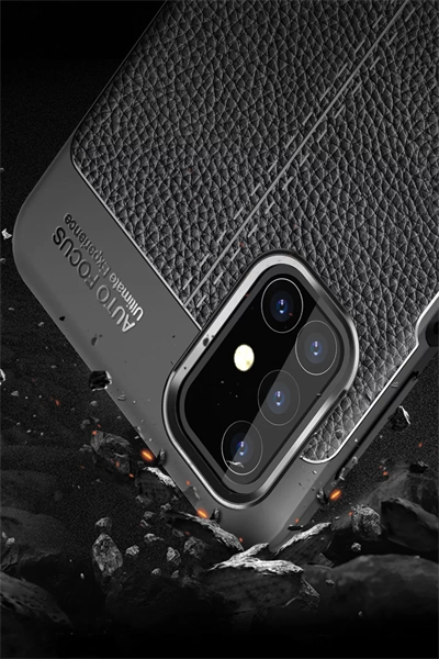 Samsung Galaxy M31S Kılıf Auto Focus Kapak - Kırmızı
