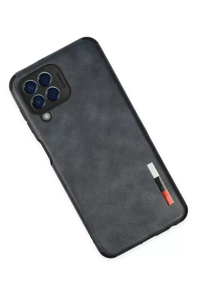 Samsung Galaxy M33 Kılıf Loop Deri Silikon - Lacivert