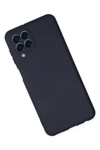 Samsung Galaxy M33 Kılıf Nano içi Kadife Silikon - Lacivert