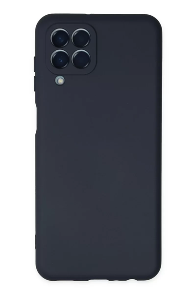 Samsung Galaxy M33 Kılıf Nano içi Kadife Silikon - Lacivert