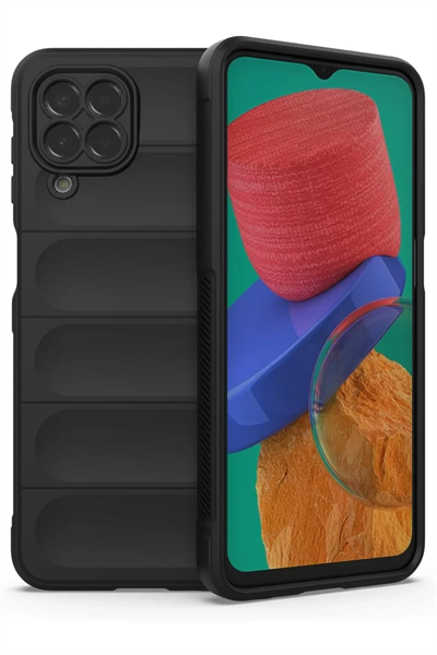 Samsung Galaxy M33 Kılıf Optimum Silikon - Siyah