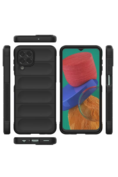 Samsung Galaxy M33 Kılıf Optimum Silikon - Siyah