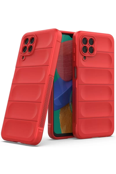 Samsung Galaxy M33 Kılıf Optimum Silikon - Kırmızı