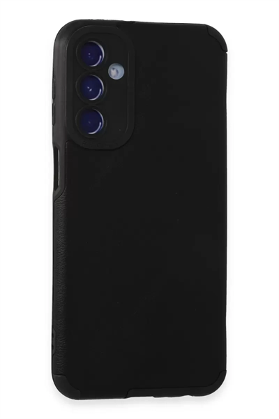 Samsung Galaxy M34 5G Kılıf Loop Deri Silikon - Siyah