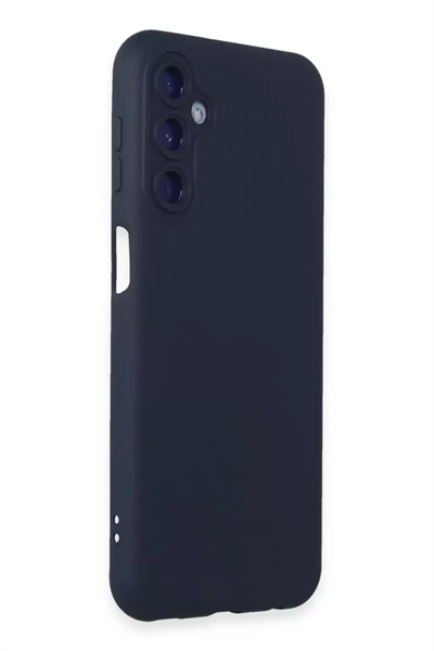 Samsung Galaxy M34 5G Kılıf Nano içi Kadife Silikon - Lacivert