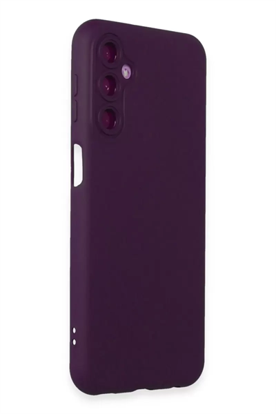Samsung Galaxy M34 5G Kılıf Nano içi Kadife Silikon - Mor