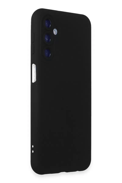 Samsung Galaxy M34 5G Kılıf Nano içi Kadife Silikon - Siyah