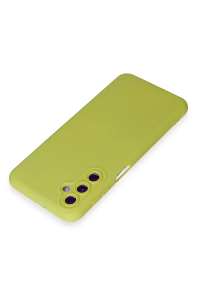 Samsung Galaxy M34 5G Kılıf Nano içi Kadife Silikon - Sarı