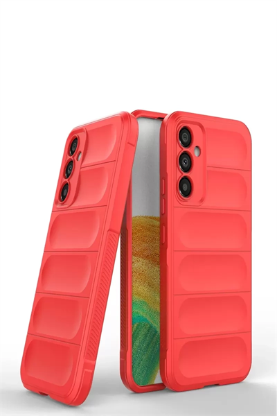 Samsung Galaxy M34 5G Kılıf Optimum Silikon - Kırmızı