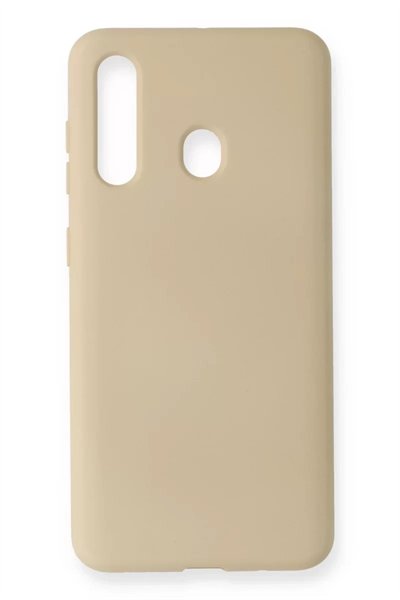 Samsung Galaxy M40 Kılıf Nano içi Kadife Silikon - Kemik