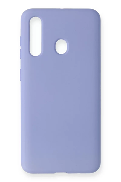 Samsung Galaxy M40 Kılıf Nano içi Kadife Silikon - Lila
