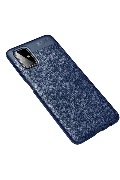 Samsung Galaxy M51 Kılıf Auto Focus Kapak - Lacivert