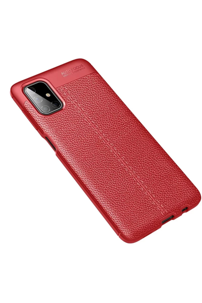 Samsung Galaxy M51 Kılıf Auto Focus Kapak - Kırmızı