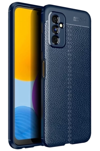 Samsung Galaxy M52 5G Kılıf Auto Focus Kapak - Lacivert