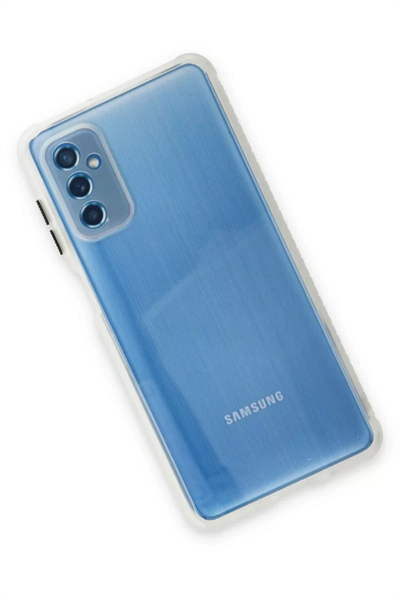 Samsung Galaxy M52 5G Kılıf Miami Şeffaf Silikon - Şeffaf
