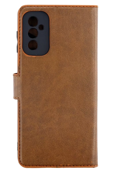 Samsung Galaxy M52 5G Kılıf Trend S Plus Kapaklı Kılıf - Taba