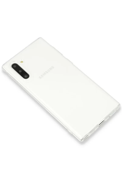 Samsung Galaxy Note 10 Kılıf Lüx Şeffaf Silikon