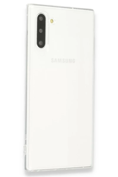 Samsung Galaxy Note 10 Kılıf Lüx Şeffaf Silikon