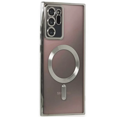 Samsung Galaxy Note 20 Ultra Kılıf Kross Magneticsafe Kapak - Titan Gri