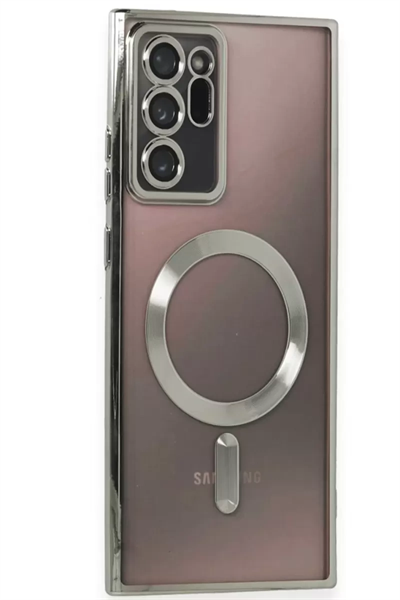 Samsung Galaxy Note 20 Ultra Kılıf Kross Magneticsafe Kapak - Titan Gri