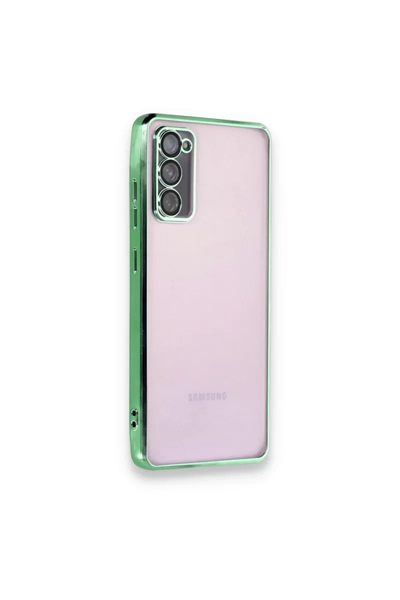 Samsung Galaxy S20 FE Kılıf Lensli Silikon - Yeşil