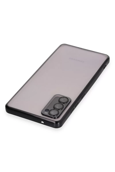 Samsung Galaxy S20 FE Kılıf Lensli Silikon - Siyah