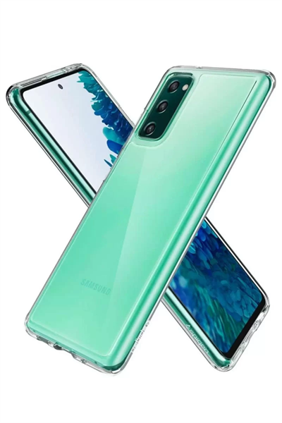 Samsung Galaxy S20 FE Kılıf Lüx Şeffaf Silikon