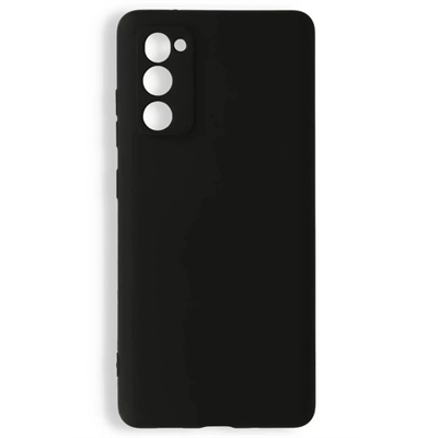 Samsung Galaxy S20 FE Kılıf Nano içi Kadife Silikon - Siyah