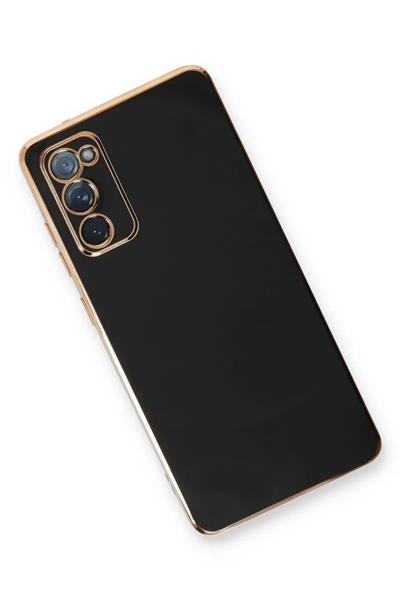 Samsung Galaxy S20 FE Kılıf Volet Silikon - Siyah