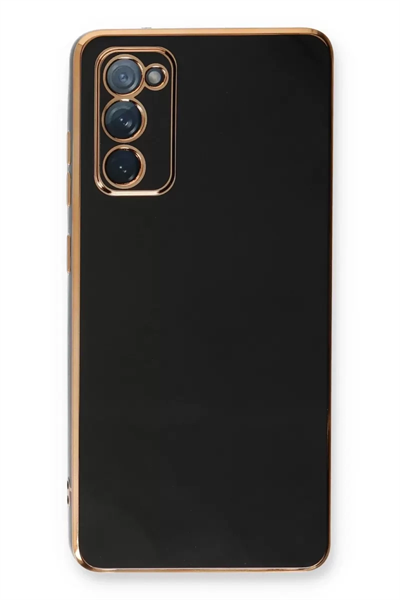 Samsung Galaxy S20 FE Kılıf Volet Silikon - Siyah