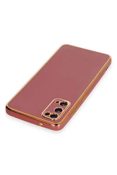 Samsung Galaxy S20 Kılıf Volet Silikon - Kırmızı