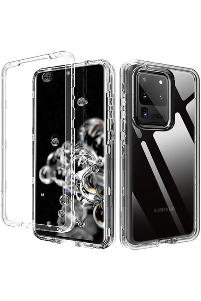 Samsung Galaxy S20 Plus Kılıf Lüx Şeffaf Silikon