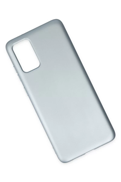 Samsung Galaxy S20 Plus Kılıf Nano içi Kadife Silikon - Sky Blue